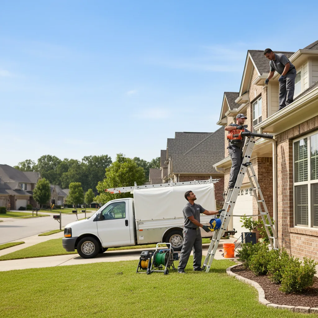 Home Gutter Service in Tecumseh, OK near me